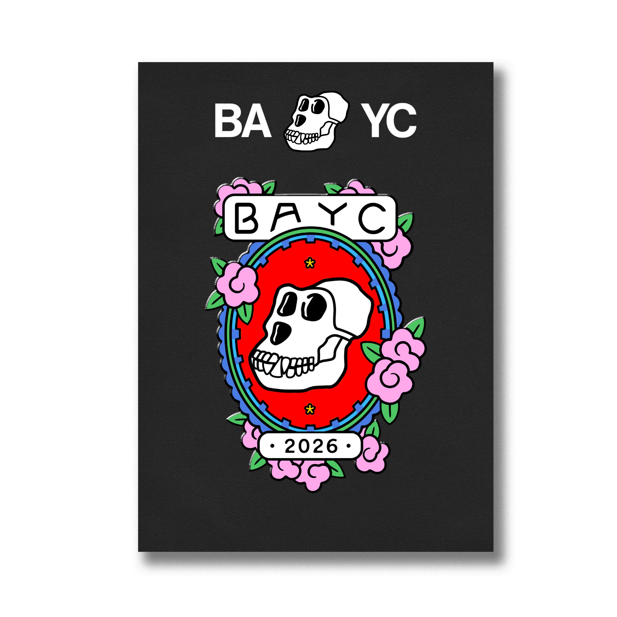 BAYC FLOWER PIN