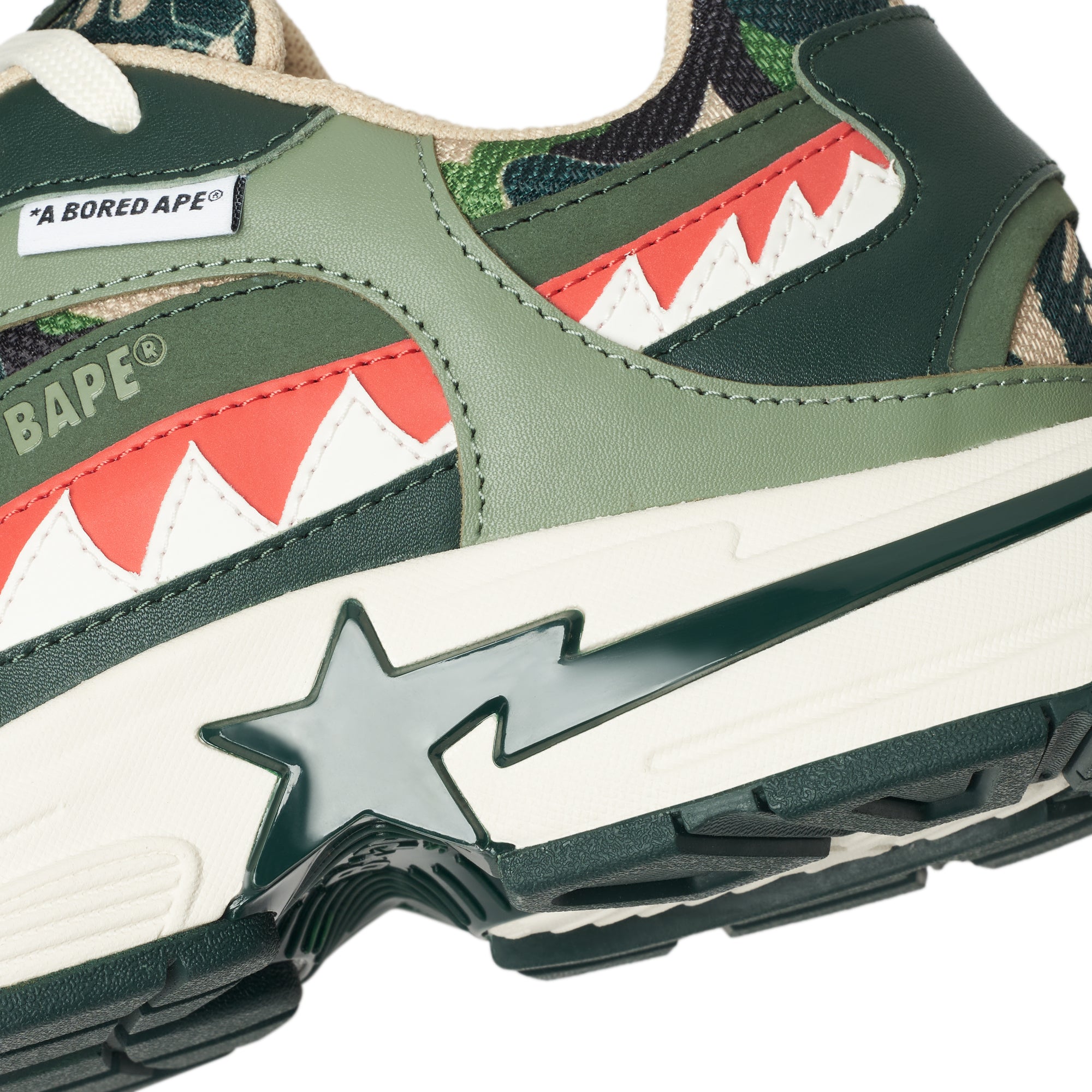 BAPE® x BAYC SHARK STA GRN