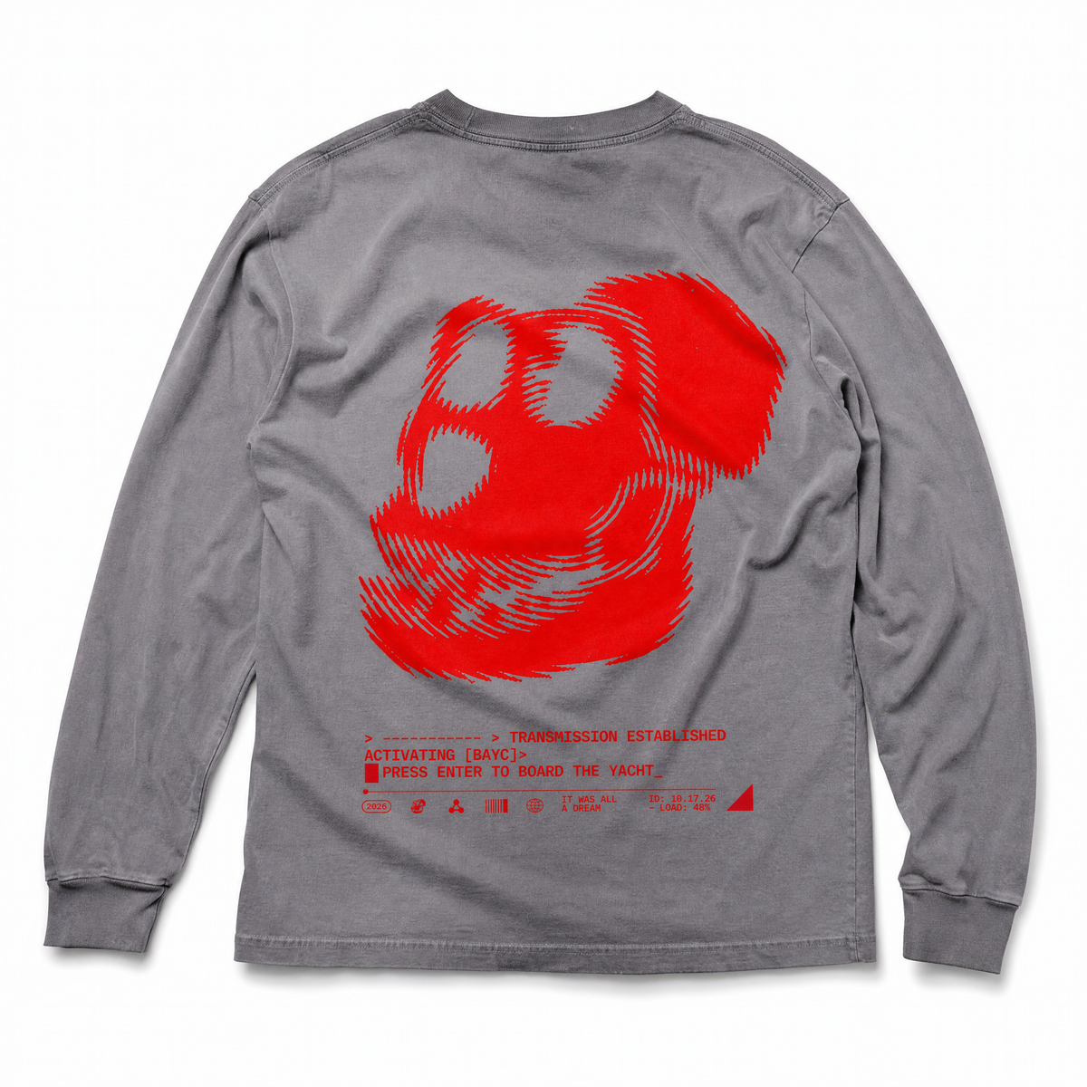 Sonar Skull Long Sleeve Tee