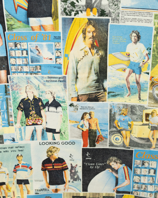 1990s Op Surf Advertisement Panel Tee