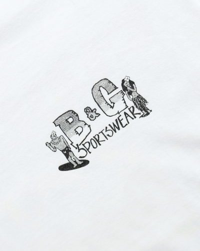 1990s B&G Sports Wear Evolution of Surf Tee