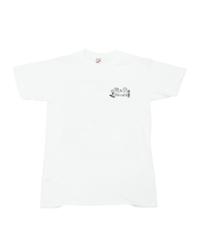 1990s B&G Sports Wear Evolution of Surf Tee