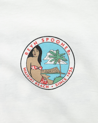 1990s Reyn Spooner Waikiki Beach Tee