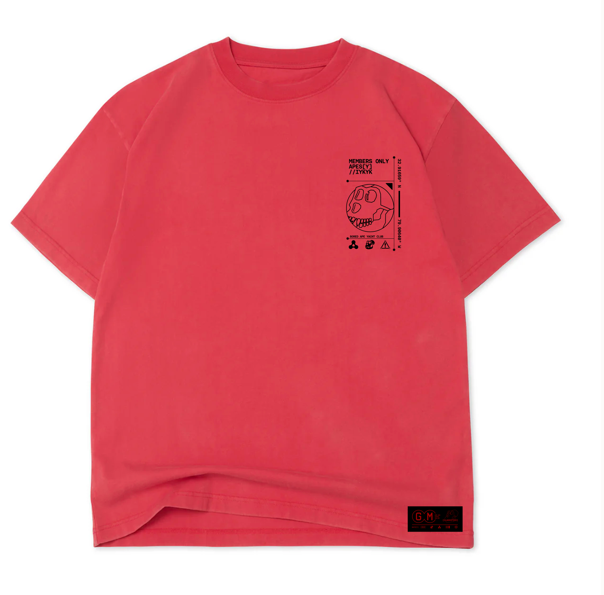 Collectors Collect Skull Tee – Bored Ape Yacht Club Store