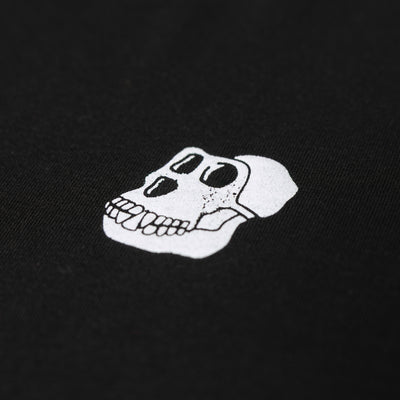 Distressed BAYC Skull Logo Tee