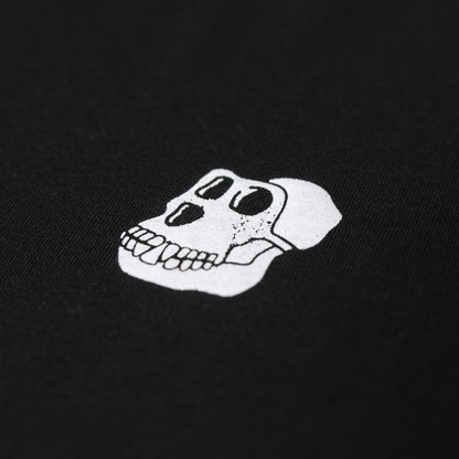 Distressed BAYC Skull Logo Tee